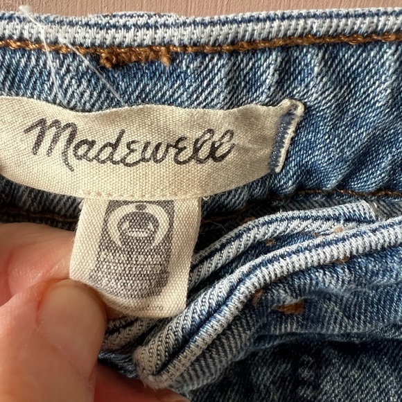 Madewell Women's Rondell Wash? Curvy 90s Straight Denim Jeans EUC 20W #1824 - Picture 6 of 11